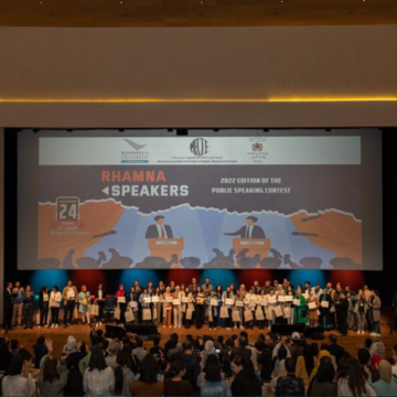 UM6P hosted the finale of the 2022 edition of the public speaking contest 