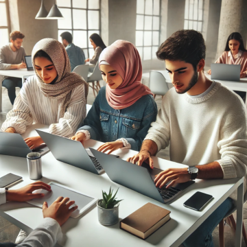 Moroccan students and e-learning