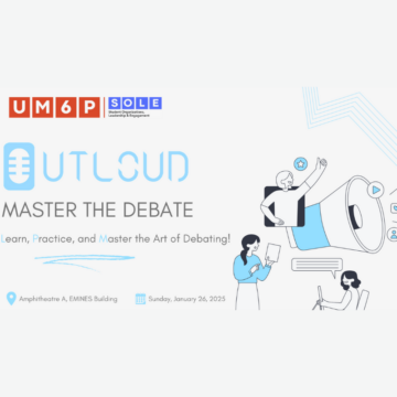 Debate workshop: “Master the Debate.” UM6P Campus in Benguerir