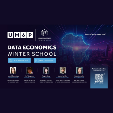 The Winter School on Data Economics UM6P Campus in Rabat