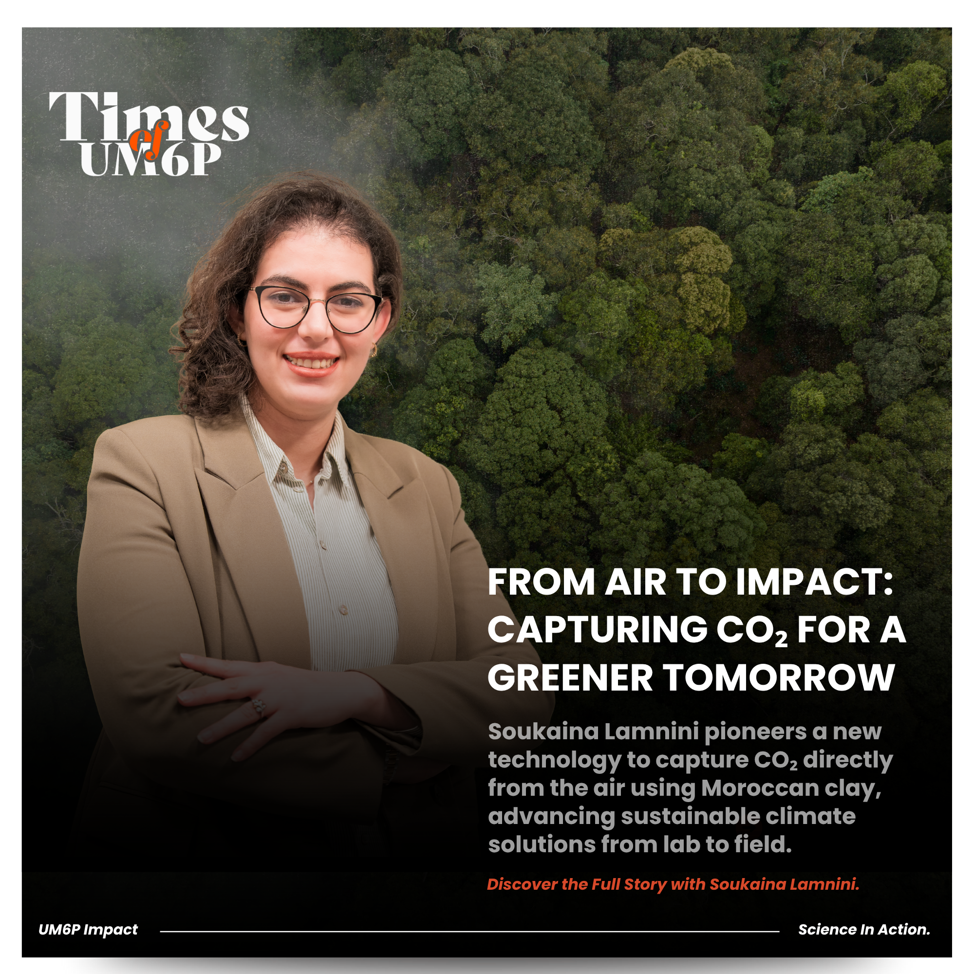 From Air to Impact: Soukaina Lamnini’s CO₂ Capture Technology