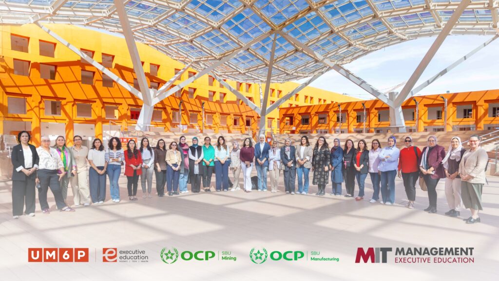 Launch of WI Progress – Cohort 2 : Empowering Women in Industry 1 WI Progress – Cohort 2 launch with participants and partners from UM6P, OCP, and MIT.