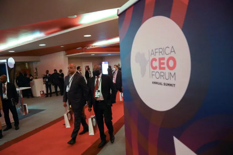 Morocco Among Key Players at Africa CEO Forum in Abidjan 1 2022 06 13T112829Z 534130104 RC2WQU913Z49 RTRMADP 3 AFRICA CEO FORUM 1 scaled 1 768x512.jpg