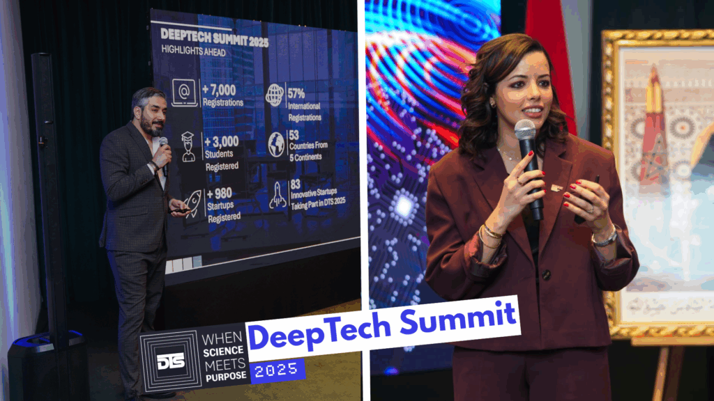 DeepTech Summit 2025 – Redefining Progress Through AI and Innovation 1 Side by Side Poster