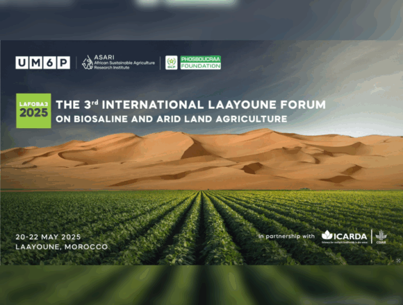 The 3rd International Laayoune Forum on Biosaline and Arid Land Agriculture The 3rd International Laayoune Forum on Biosaline and Arid Land Agriculture