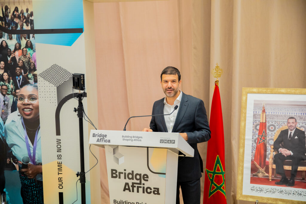 Young leaders explored new models of African leadership at the Bridge Africa Summit 2025 1 Mr. Hicham El Habti, President of UM6P