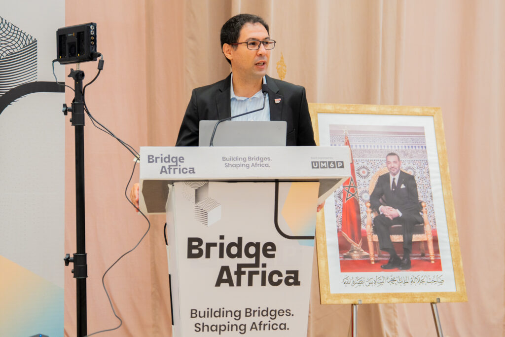 Young leaders explored new models of African leadership at the Bridge Africa Summit 2025 2 Mr. Khalid Baddou, Chief of Staff and Director of Institutional Affairs, UM6P.