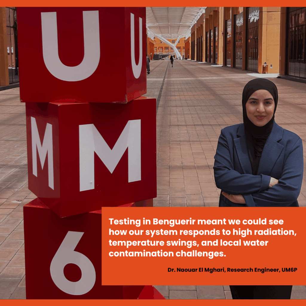 Science Pulse | Storing The Sun 2 Dr. Naouar El Mghari and her team faced real-world water scarcity