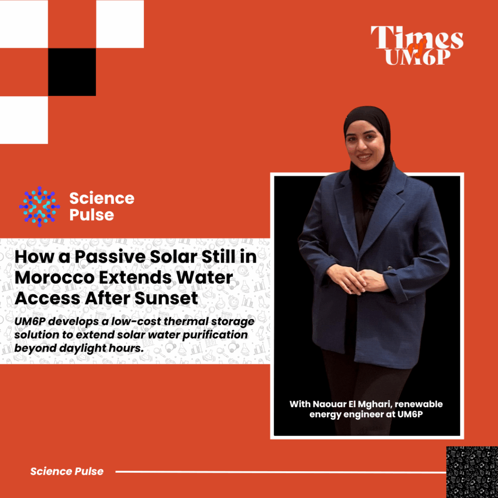 Science Pulse | Storing The Sun 1 Dr. Naouar El Mghari