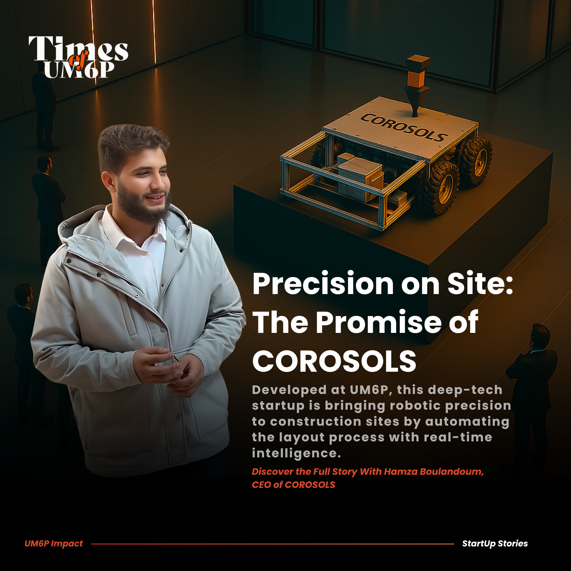 UM6P IMPACT Startup Stories COROSOLS, the Robot Tracing a New Era of Construction. (3)