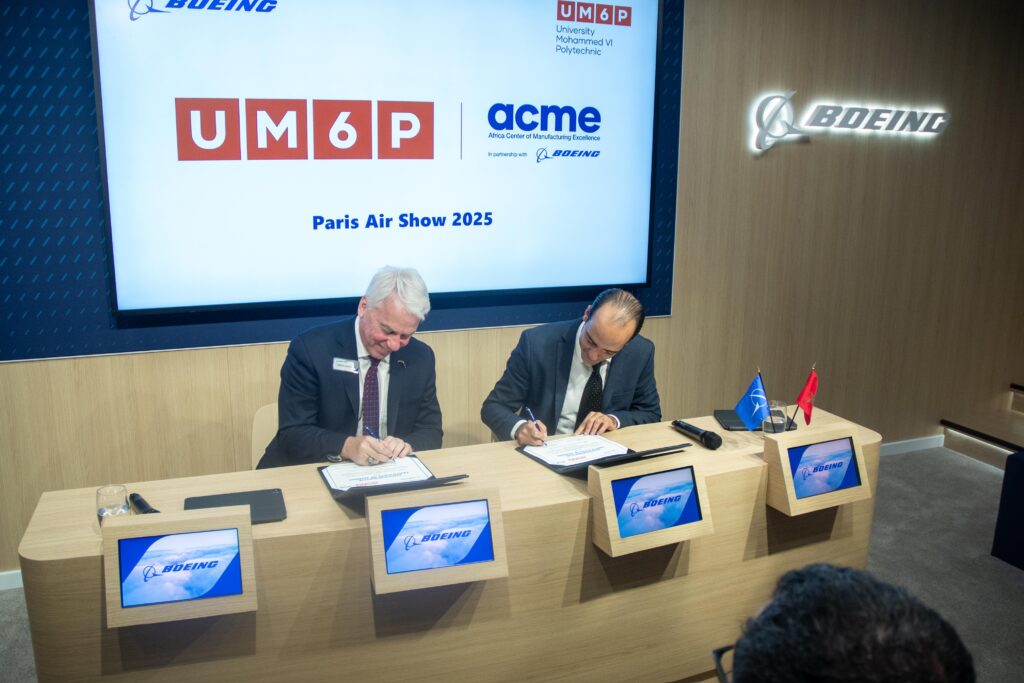 Boeing and UM6P's ACME Join Forces to Drive Industrial Innovation in Africa 3 Boeing and UM6P's ACME Join Forces to Drive Industrial Innovation in Afric