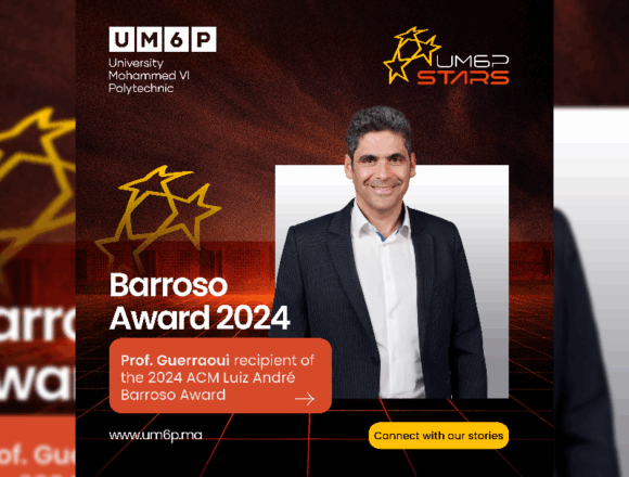 Prof. Rachid Guerraoui Receives the Inaugural ACM Luiz André Barroso Award Prof. Rachid Guerraoui Receives the Inaugural ACM Luiz André Barroso Award
