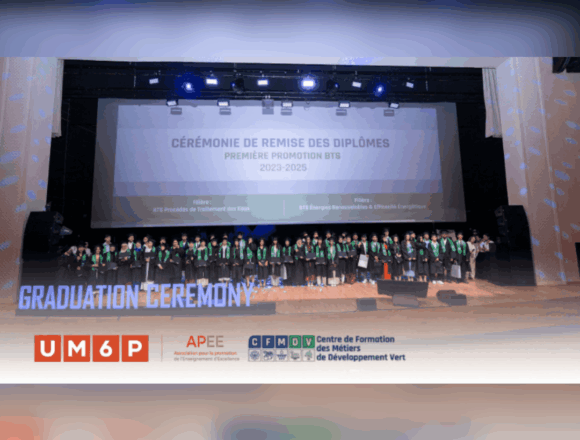 APEE Certifies First Green Tech Graduates at UM6P Benguerir