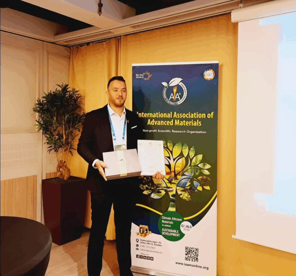 the IAAM Scientist Award 2025 in Stockhol