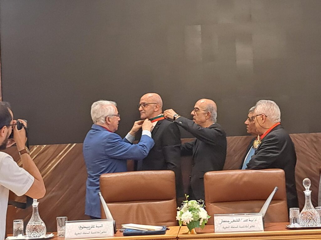 UM6P Professors Honored at Académie du Royaume du Maroc