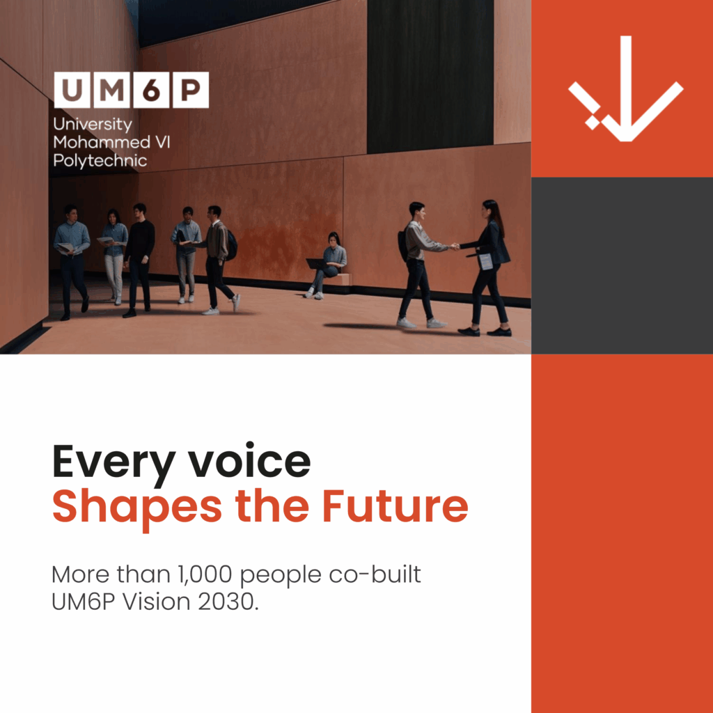 UM6P Vision 2030: Every Voice Shapes the Future 1 POST 1