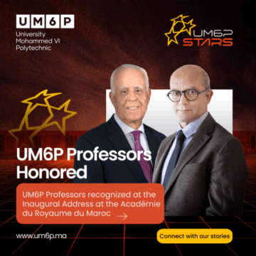 UM6P Professors Honored at Académie du Royaume du Maroc