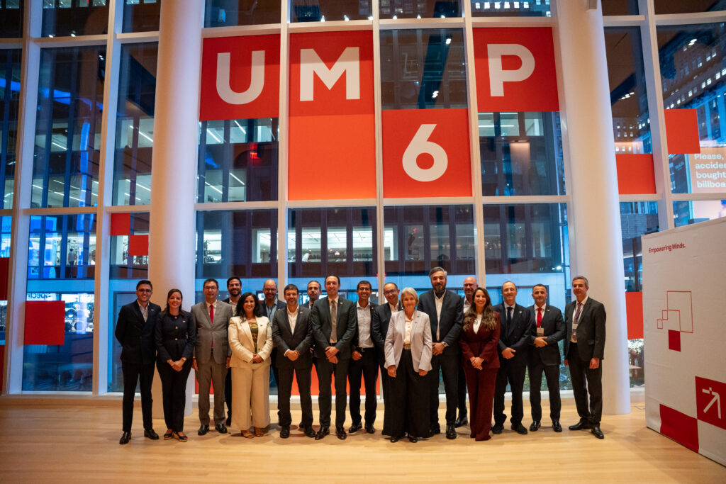 UM6P GLOBAL HUBS in the United States : Bridging African and American Innovation 1 UM6P GLOBAL HUBS USA launch ceremony, attended by Moroccan and American officials, September 8, 2025.