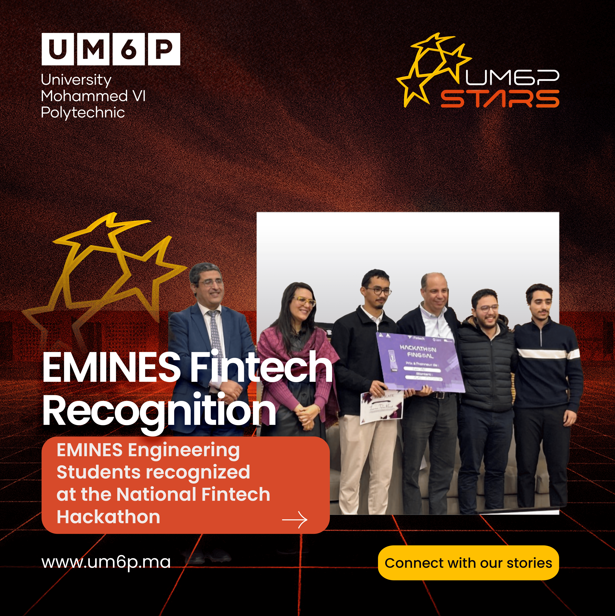UM6P’s EMINES Team Shines at the National Fintech Hackathon 1 Capture