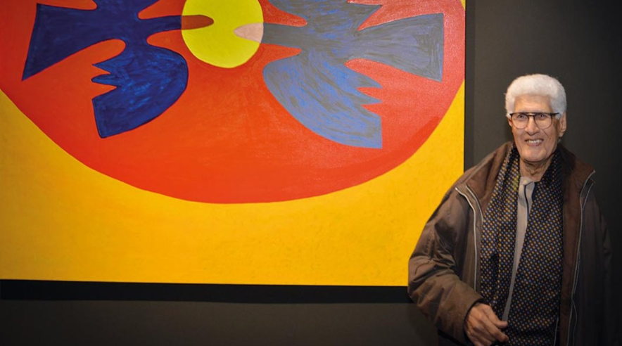 Farewell to Mohamed Hamidi: Pioneer of Moroccan Modern Art 1 Mohamed Hamidi, a key figure in redefining Moroccan artistic identity.
