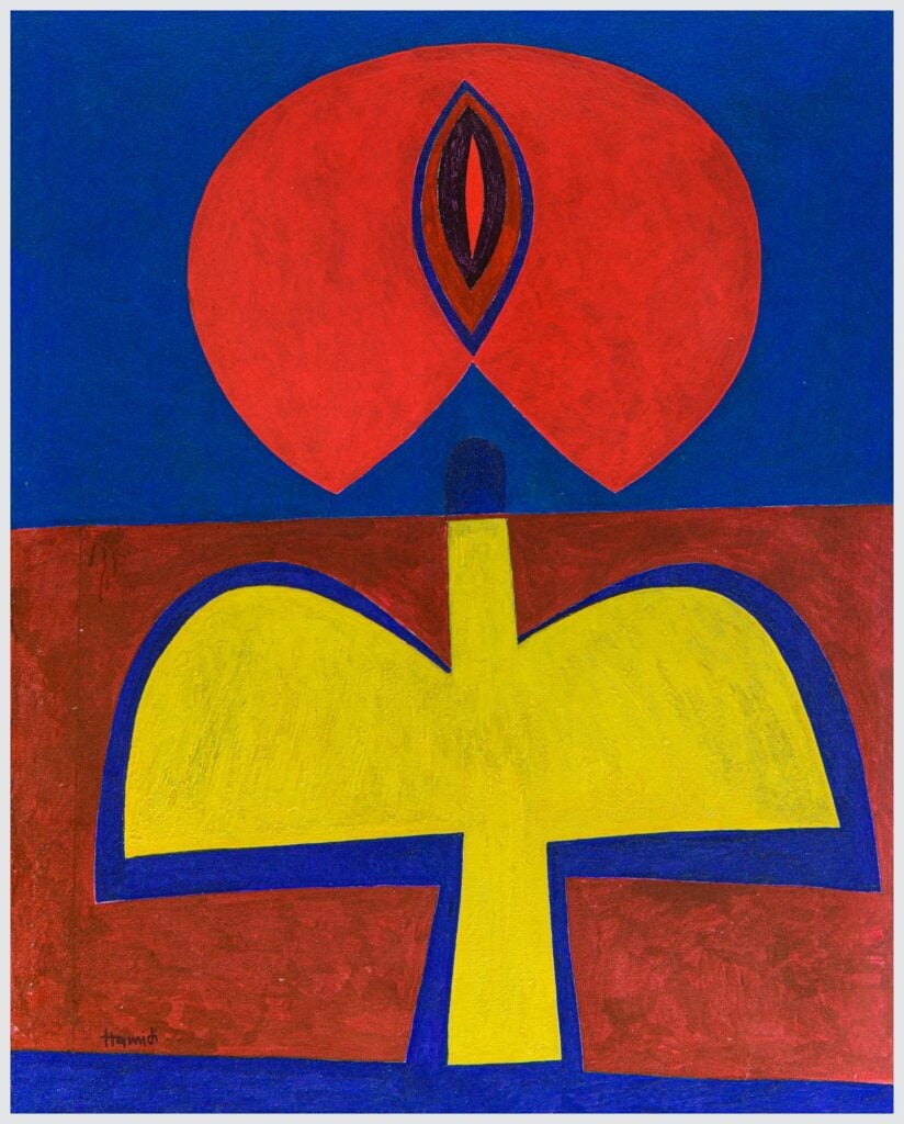 Farewell to Mohamed Hamidi: Pioneer of Moroccan Modern Art 2 Acrylic on canvas, 2010 – Mohamed Hamidi