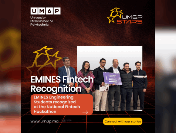 UM6P’s EMINES Team Shines at the National Fintech Hackathon