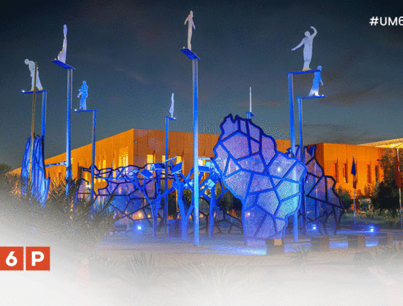 UM6P Campuses Illuminate in Blue to Mark World Food Day UM6P Campuses Illuminate in Blue to Mark World Food Day