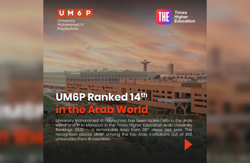 UM6P Achieves a New Breakthrough in the Times Higher Education Rankings