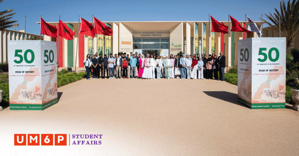 “The Road of History” Celebrates the 50th Anniversary of the Green March Across UM6P Campuses