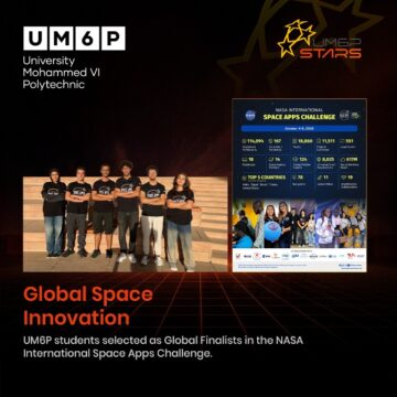 UM6P students selected as Global Finalists in the NASA International Space Apps Challenge
