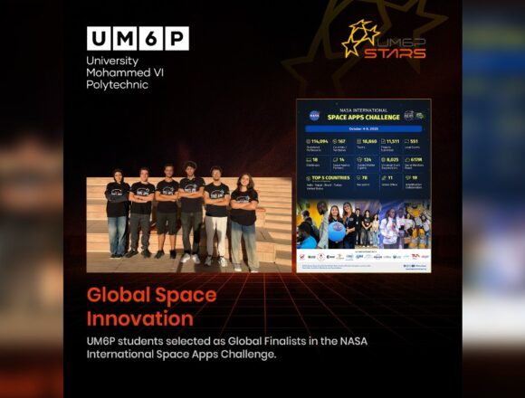 UM6P students selected as Global Finalists in the NASA International Space Apps Challenge. UM6P students selected as Global Finalists in the NASA International Space Apps Challenge.