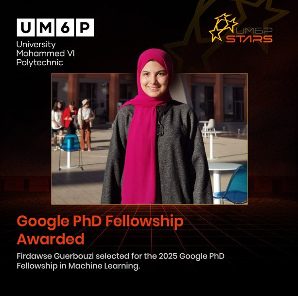 UM6P PhD Student Awarded 2025 Google PhD Fellowship in Machine Learning