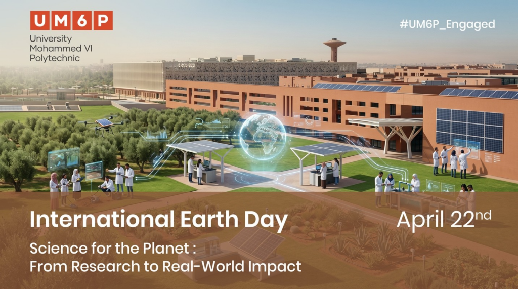 UM6P climate action event on International Earth Day at University Mohammed VI Polytechnic campus