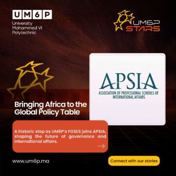 UM6P’s FGSES Becomes First African and MENA Member to join APSIA Network